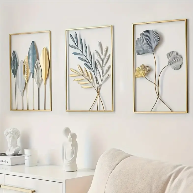 Stylized Flowers Decorative Frame - flopiz